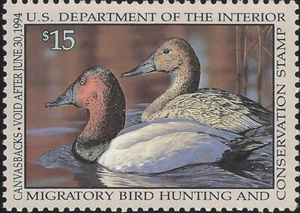 US Scott #RW60 MNH OG XF 15.00 1993 US Federal Duck Stamp CV 27.50 - Foto 1 di 2