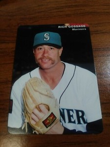 1994 Rich Gossage # 12 Mother's Cookies Seattle Mariners MLB Baseball Card HOF