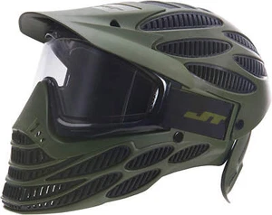 JT Flex 8 Headshield Paintball Mask Full Coverage Thermal - Olive - Picture 1 of 3