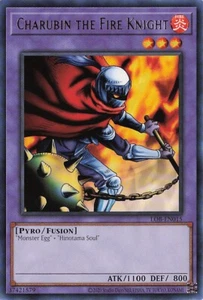 Yu-Gi-Oh! Charubin der Feuerritter LOB-DE015 Unlimited Rare NM - Bild 1 von 2