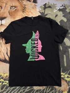 New Wicked The Movie Promo T Shirt Sz L Men’s 2024 Adult Black - Picture 1 of 7