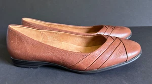 Scarpe ballerine donna Naturalizer N5 Contour in pelle marrone taglia 9. 5 slip on - Foto 1 di 9