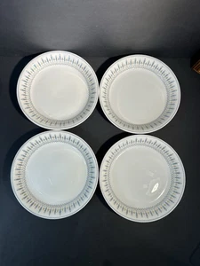 1960s BRUSSELS by Spode Cereal ,Soup Bowl 7" Set Of 4 England Mind Condition - Bild 1 von 10