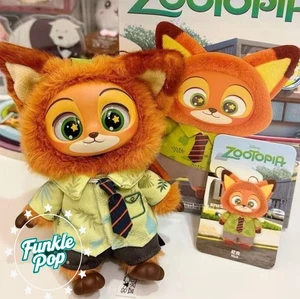 Authentic MINISO Zootopia Series blind box Vinyl Plush Pendant Figure - Nick - Picture 1 of 5