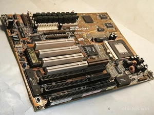 Sockel 7*512 KB Cache* Motherboard SET ASUS P/I-P55T2P4 Rev 3.10 + CPU & 32 MB - Bild 1 von 10