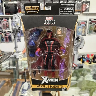 Marvel Legends Series X-Men Marvels Magneto Figura Apocalipsis BAF 2017 Hasbro Foto 1 de 2