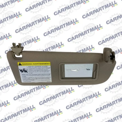 2005-2011 Audi A6 Front Right Passenger Side Sunvisor Sun Visor w/ Mirror OEM - Image 1 of 4