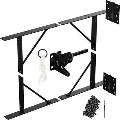 Anti Sag Gate Kit Heavy Duty No Sag Kit for Wooden Fence with a Gate Latch - Image 1 of 4