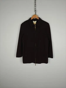 Escada Margaretha Ley Wool/Cashmere Jacket VTG Zip size 44 - Picture 1 of 10