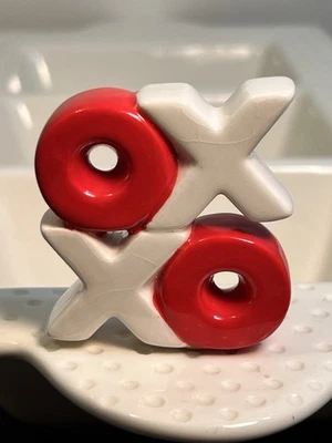 Nora Fleming Mini Red And White XOXO - Image 1 of 4