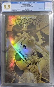 Do You Pooh #1 CGC 9.9! TMNT Homage Gold Edition Holofoil #6 of 10 - Picture 1 of 1