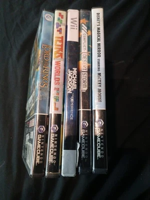 Lote de 5 juegos y estuches Gamecube probados y funcionando Foto 1 de 4