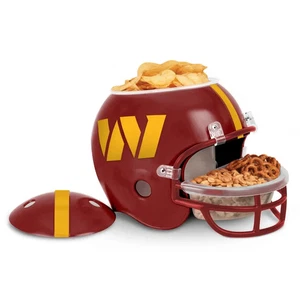 WASHINGTON COMMANDERS FULL SIZE SNACK HELMET NEW WINCRAFT 👀 - Picture 1 of 1