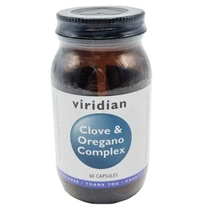Viridian Clove and Oregano Complex 60 Capsules Vegan Gluten Yeast Soy Free - Picture 1 of 3