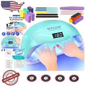 Lámpara de uñas Tiffany 180W UV LED - Solución de uñas rápida, automática y duradera - Imagen 1 de 9