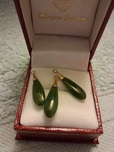 Jade Earring Enhancer/Pendant - Picture 1 of 3