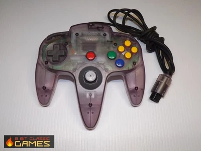 Official Atomic Purple Controller - NINTENDO 64 - NEWER ANALOG STICK!  1027a - Image 1 of 3