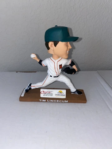 San Francisco Giants Tim Lincecum Bobblehead, 2008 SGA Fresno Grizzlies Bobble Cover