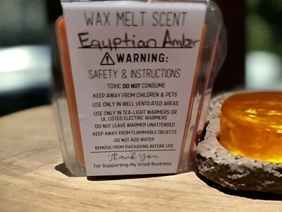 Egyptian Amber Scented Wax Melt   - Image 1 of 4
