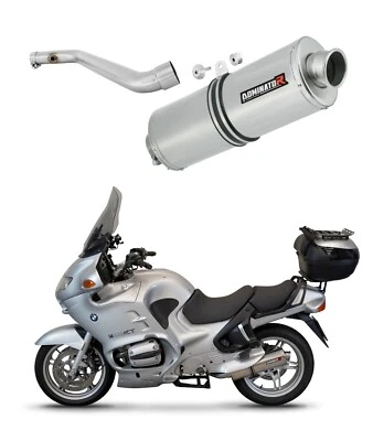 Exhaust silencer muffler DOMINATOR OVAL BMW R1100RT + DB KILLER - Изображение 1 из 4