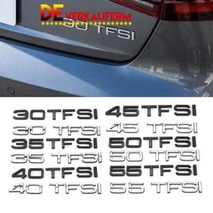 Kofferraum Schriftzug Emblem Sticker Heckdeckel Abzeichen Aufkleber Für Audi - Bild 1 von 19