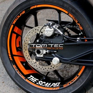 Rim Sticker KTM Duke 890 Motorcycle - Picture 1 of 12