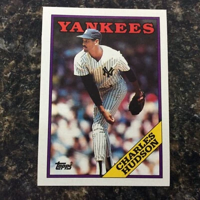 1988 Topps - #636 Charles Hudson - Image 1 of 2