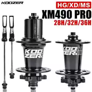 Mountain Bike Hubs Quick Release Thru-axle Steel Shaft 4 Bearing 6 Pawl HG XD MS - Picture 1 of 39