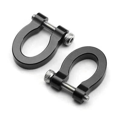 For TRX SCX10 Aluminum Alloy Trailer Hook Bumper D-Rings LY80 RC Car Spare Parts - Image 1 of 4