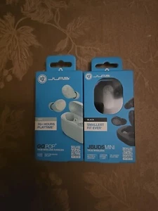 JLab Go Pop & Jbuds Mini True Wireless Combo Packs New  - Picture 1 of 2
