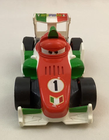 Mattel Disney Pixar Cars 2 Shake N Go Racer Francesco Bernoulli Fisher Price Cover