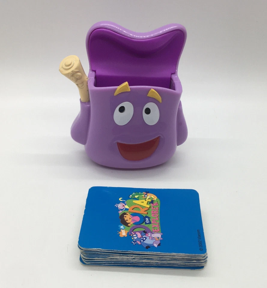 DORA PLAY PARK ADVENTURE GAME Replacement Pieces Parts 15 CARDS & BACKPACK - Image 1 of 4