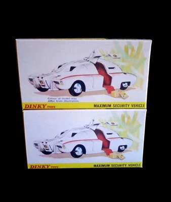 Dinky 105 MSV Vehículo Máxima Seguridad Cambio de Texto Caja Reproducción (1 Caja Solo) Foto 1 de 4