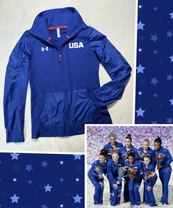Under Armour GK Gymnastics Warmups 2016 OLYMPICS LEOTARDO EQUIPO EE. UU. Competición ☼ - Imagen 1 de 12