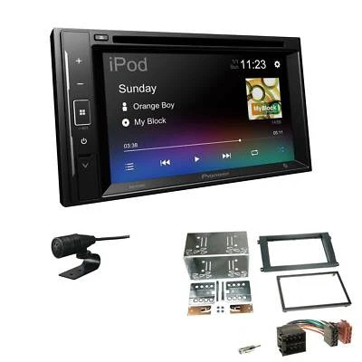 Pioneer AVH-A240BT Autoradio Bluetooth DVD für Porsche Cayenne 2002-2010 schwarz - Bild 1 von 4