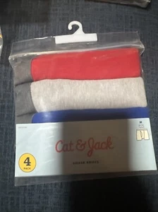 Cat & Jack Boys Underwear 4 Pack Boxer Briefs Size Medium 8/10) - NEW Sealed - Picture 1 of 4