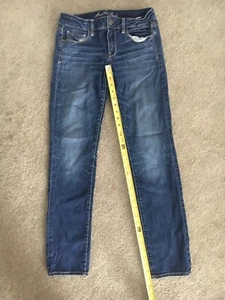Women’s AMERICAN EAGLE Skinny Jeans Size 6r Regular (32” Length) Stretch - Picture 1 of 8