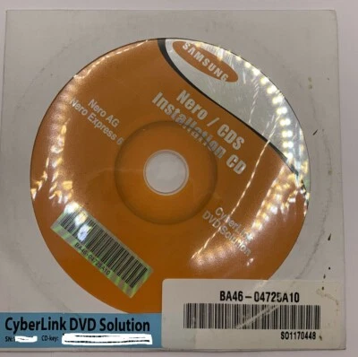 SAMSUNG AHEAD NERO EXPRESS 6 SOFTWARE NEW LOOK - Image 1 of 2