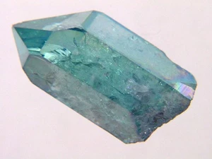 BUTW Aqua Aura Fume Plated Quartz Healing Crystal Lapidary Reiki Activated 8298K - Picture 1 of 2
