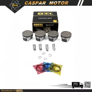 C.T.I. PISTON & RING KIT PTK32-725-02 FOR BUICK ENCORE 2013-2021 1.4L LUV LUJ - Foto 1 di 9