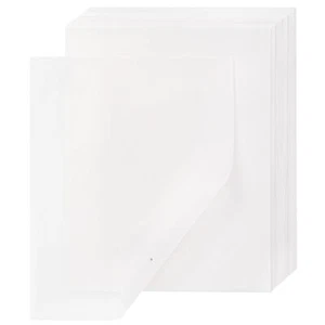 110 Sheets Transparent Vellum Paper - 8.5 x 11in 100GSM Translucent Matte Art... - Picture 1 of 6