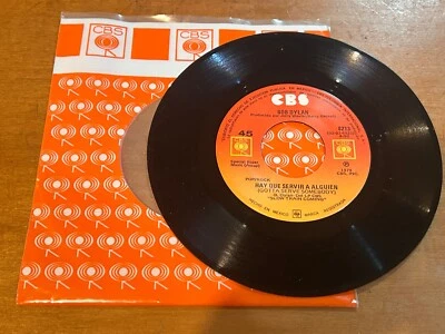 BOB DYLAN Gotta Serve Somebody 1979 MEXICO 7" 45 Blues Rock - Image 1 of 4