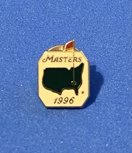 1996 Masters Augusta National Golf Club EMPLOYEE Pin Nick Faldo Won RARE - Picture 1 of 2