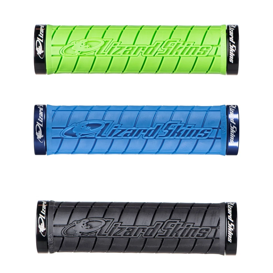Lizard Skins MTB Lock-On Logo Grip 130MM Mountain Bike Grip- BMX -Cycling - Grip - Image 1 of 4