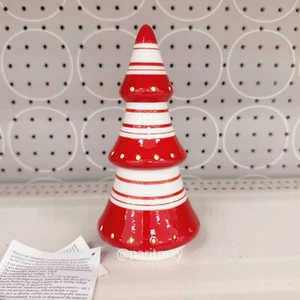 Target Bullseye’s Christmas Ceramic Light Up Candy Cane Christmas Tree 8"H (NWT) - Picture 1 of 1