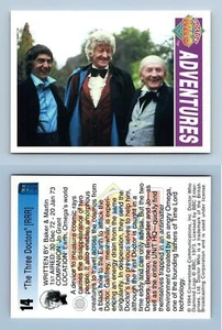 "The Three Doctors" #14 Doctor Who Series 1 Cornerstone 1994 Trading Card - Picture 1 of 1