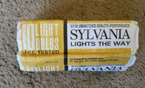Sylvania 6 Watt CA CL 130V Indicator Clear Light Bulbs New 10 Pack - Picture 1 of 3