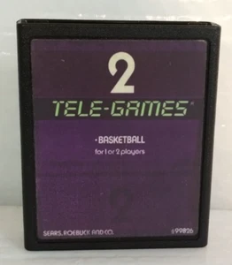 BASKETBALL (ATARI 2600, 1978) SEARS, ROEBUCK & CO. - Picture 1 of 5