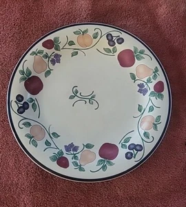 Princess House Orchard Medley 10,5"" Keramik Teller 2er Set - Bild 1 von 2