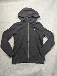 Lyle And Scott Junior 14/15 Years Black Full Zip Basic Sweatshirt - Picture 1 of 7
